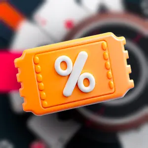 Feld zur Eingabe des Promo-Codes und zum Erhalt des Bonus